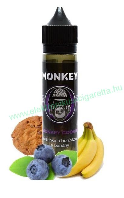 MONKEY LIQUID - MONKEY COOKIE (Keksz áfonya és a banán)