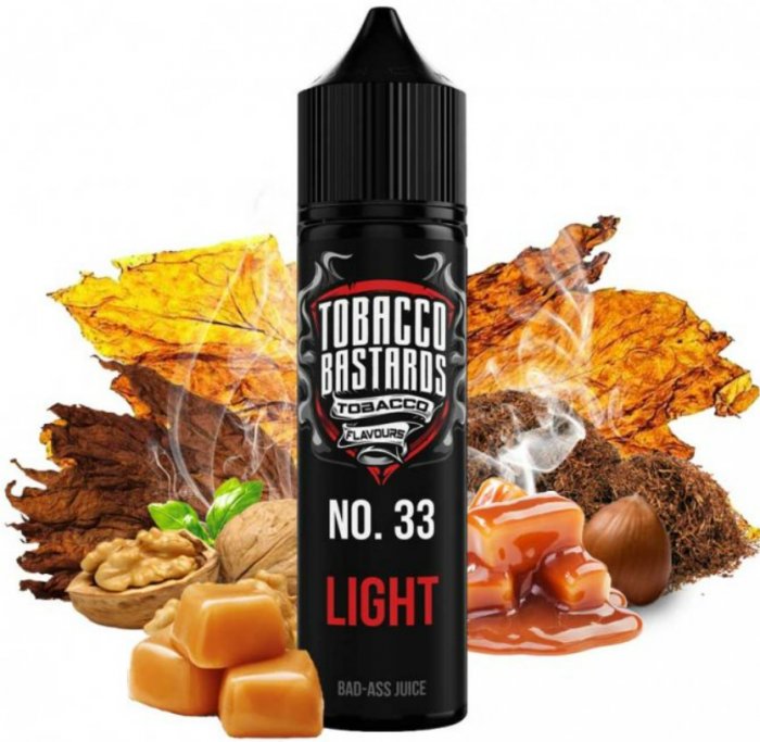 Aroma Tobacco Bastards Shake & Vape: No.33 Light Tobacco (Fine Tobacco) 20ml