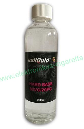 250ml (DL) 80VG/20PG - Euliquid Hard Nikotinmentes bázis