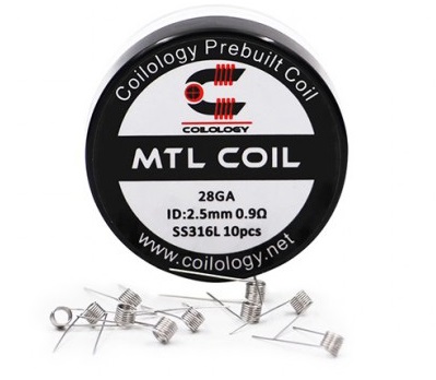 Coilology MTL SS316L 0,9ohm