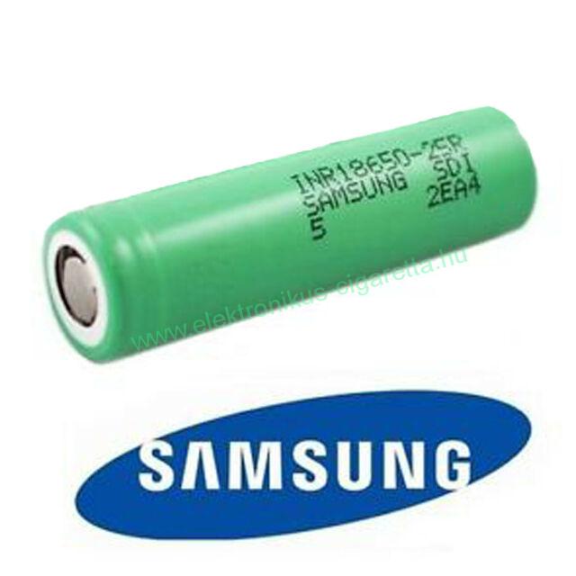Pót akkumlátor Samsung INR18650-25R 2500mAh 20A