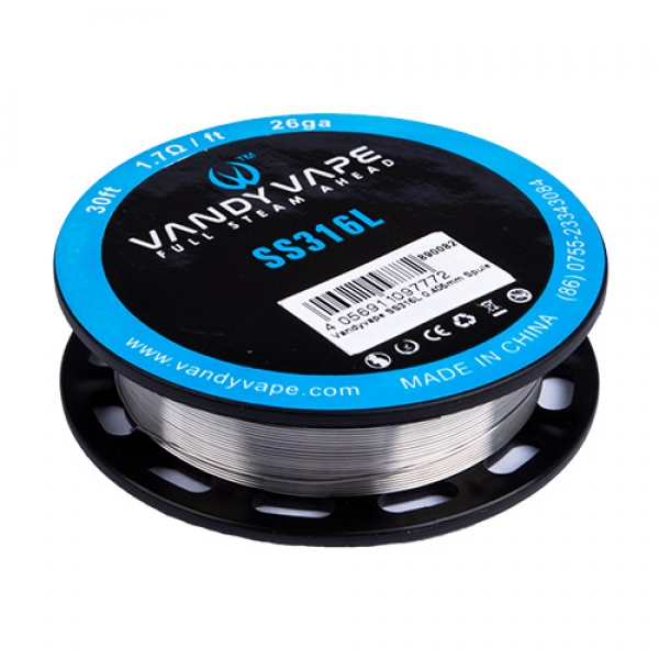 Vandy Vape Wire SS316 9m 26GA - 0,405mm