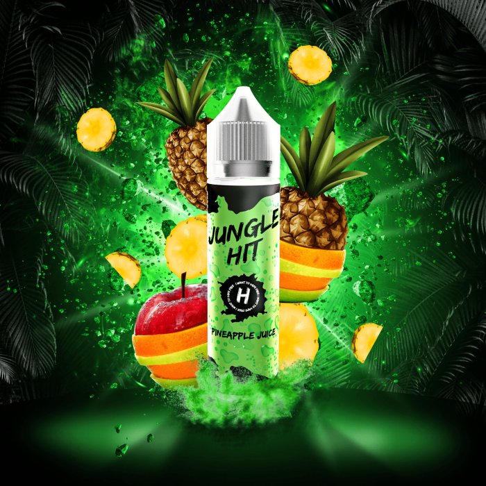 Jungle Hit S&V-Pineapple Juice (Ananász, alma, narancs)
