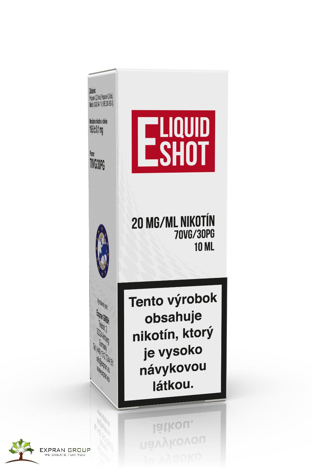 70VG/30PG E-liquid Shot Booster 10ml
