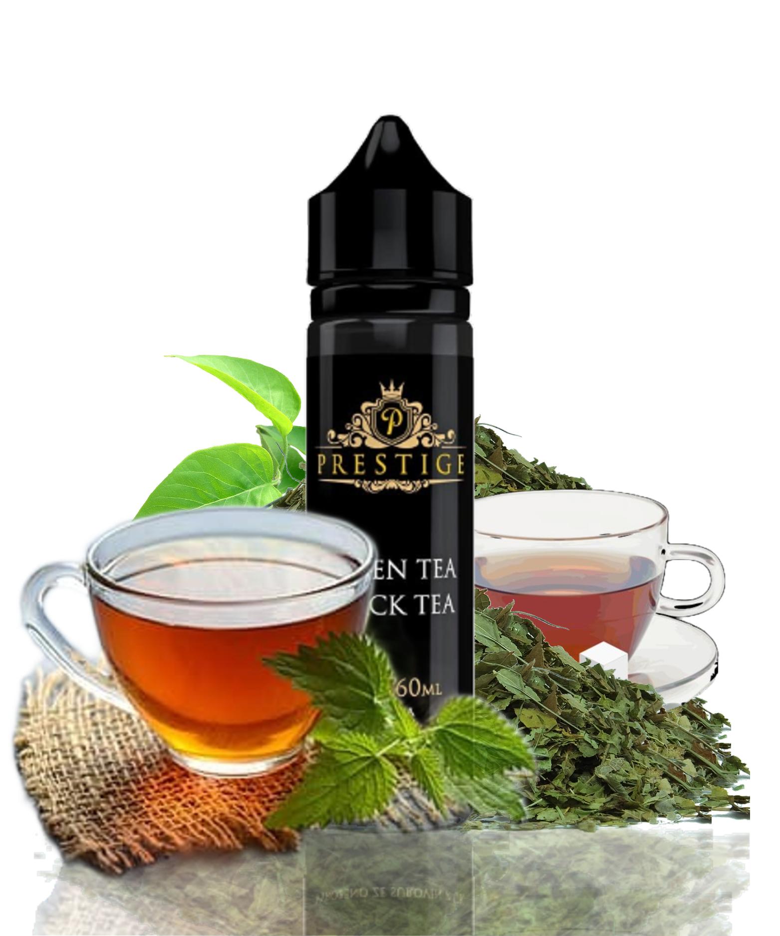 Green tea Black tea - Prestige (Shake & Vape) 10 ml Ízesítő