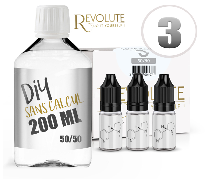 Revolute Multipack 200 ml 50PG/50VG 3 mg/ml