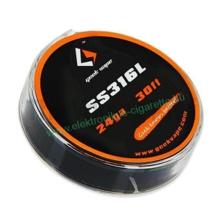 GeekVape Wire SS316L 28GA - 0,32mm 9m