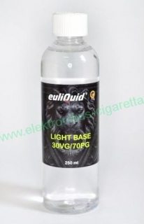 250ml 30VG/70PG - Euliquid Light Nikotinmentes bázis