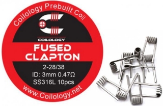 Coilology Fused Clapton SS316L 0,47ohm