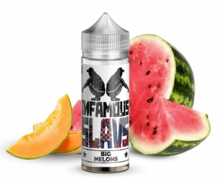 Aróma S&V Infamous Slavs - Big Melons - dinnye rágógumi, 20ml