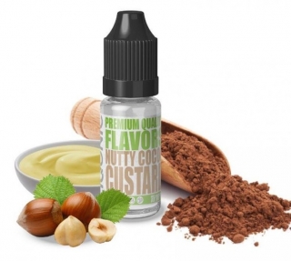 Aróma Infamous Liqonic - Nutty Cocoa Custard - Mogyorós puding és kakaó 10ml