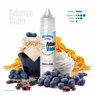 Blueberry Serious (Áfonya gabona tejszínnel) - Aroma Adams VAPE S&V 12ml
