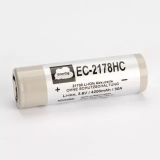 Akkumlátor 21700 Enercig EC-2178HC P42A 30A 4200 mah
