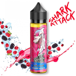 Pink Shark (Eper-málna mix és ribizli) Imperia Shark Attack 10ml